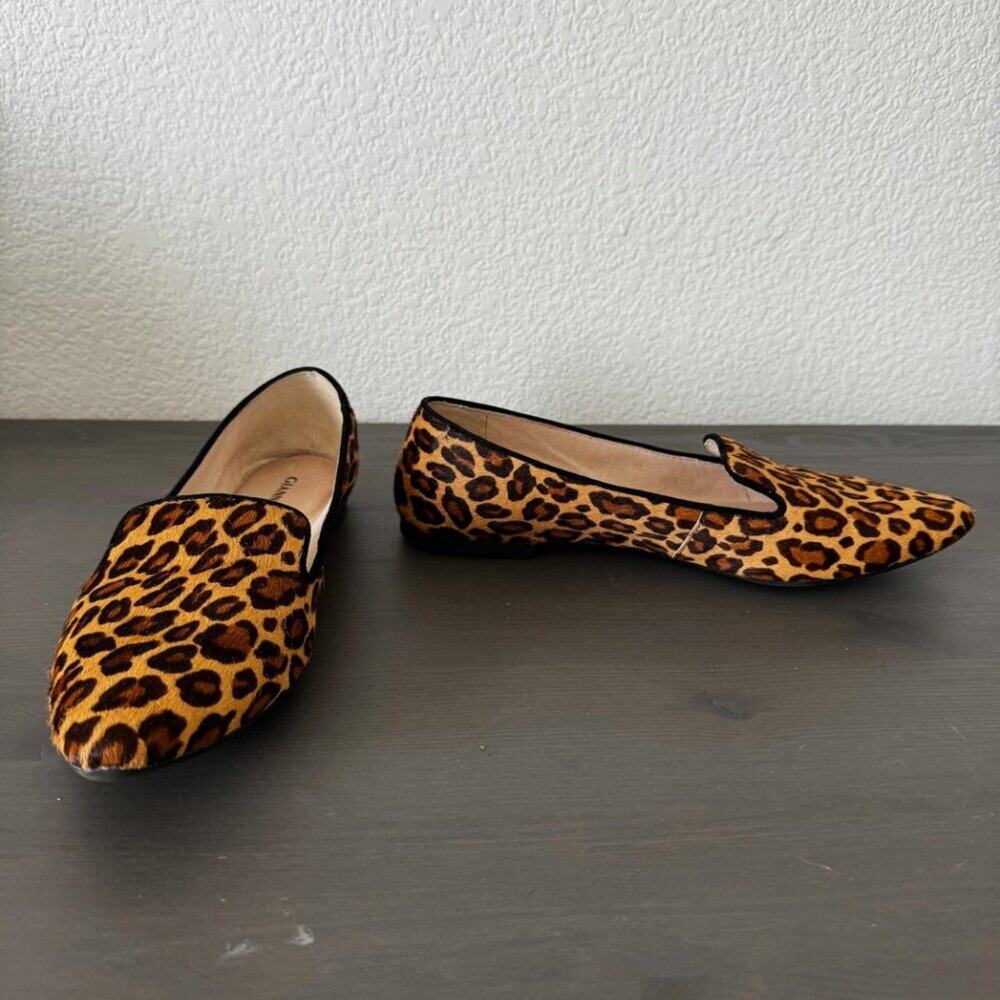 Gianni Bini | Cheetah Print Hide Leather Loafers Size 7 - Picture 7 of 11